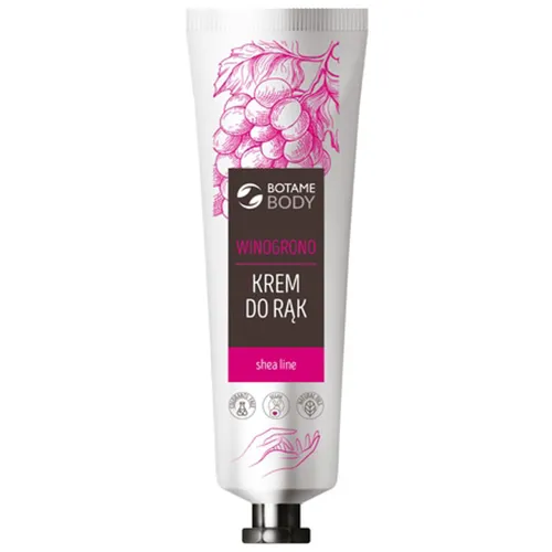 Botame Body, Shea Line, Krem do rąk 'Winogrono'