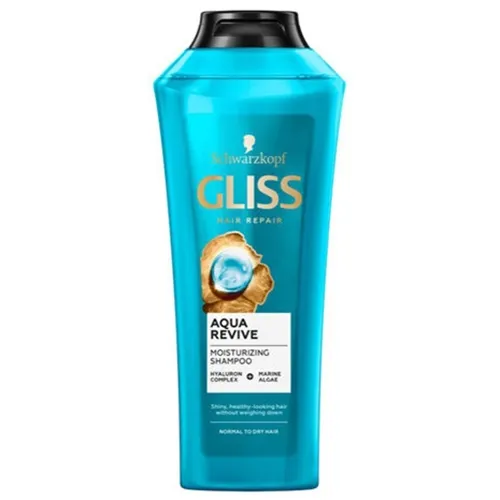 Schwarzkopf Gliss Aqua Revive, Moisturizing Shampoo (Nawilżający szampon do włosów suchych i normalnych (stara wersja)) - 2