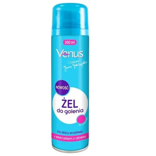 Venus Żel do golenia `Witamina E & aloes` - 2