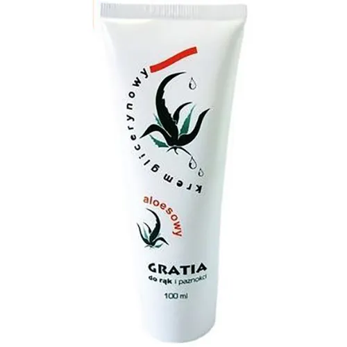 O.L.A Cosmetics Gratia, Krem glicerynowy do rąk i paznokci aloesowy