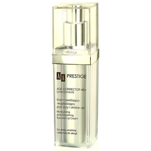 AA Prestige Age Corrector Concentrate 40+, Krem nawilżająco - wygładzający pod oczy i okolice ust