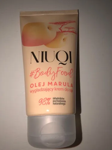 Niuqi # Body food, Wygładzający krem do rąk `Olej marula` - 2