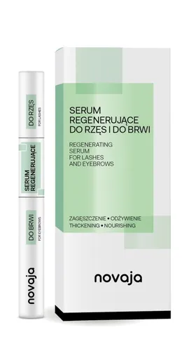 Novaja Serum regenerujące do rzęs i do brwi `Zagęszczenie & odżywienie`