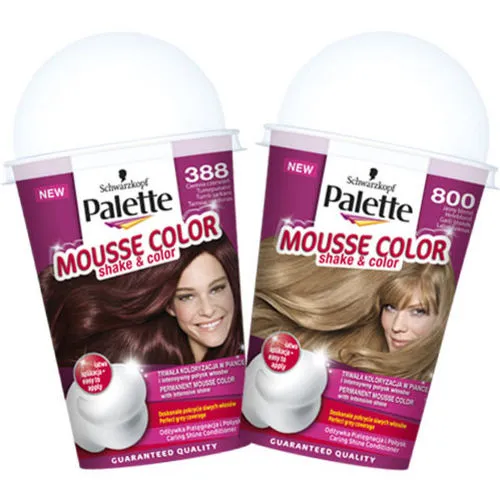 Palette Mousse Color Shake & Color (Pianka koloryzująca do włosów) - 2