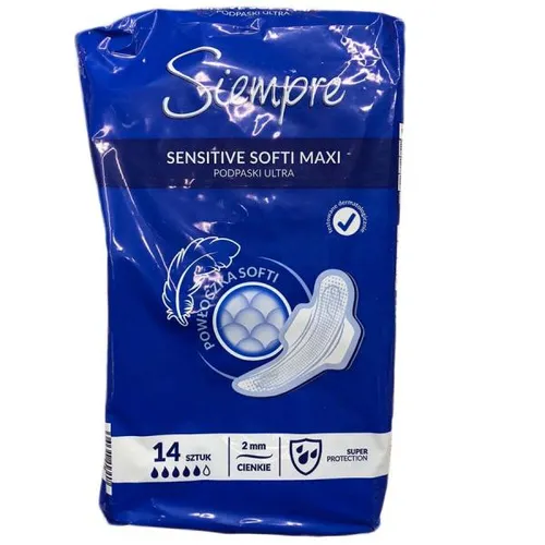 Siempre Sensitive Solft Maxi, Podpaski ultra