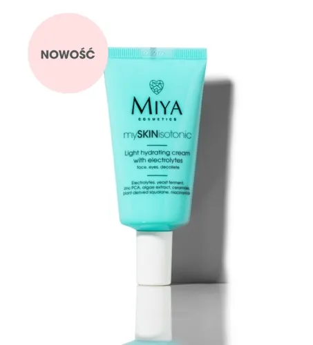Miya Cosmetics mySKINisotonic, Lekki krem nawadniający z elektrolitami