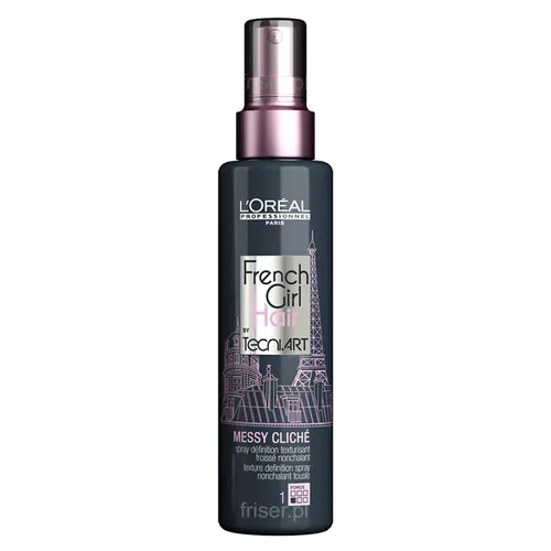 L'Oreal Professionnel Tecni.Art, French Girl Hair, Messy Cliche, Texture Definition Spray (Stylizacja w sprayu do włosów cienkich)