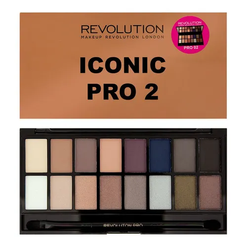 Revolution Beauty (Makeup Revolution) Iconic Pro 2 (Paleta 16 cieni do powiek)