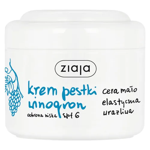 Ziaja Pestki Winogron, Krem do twarzy (nowa wersja)