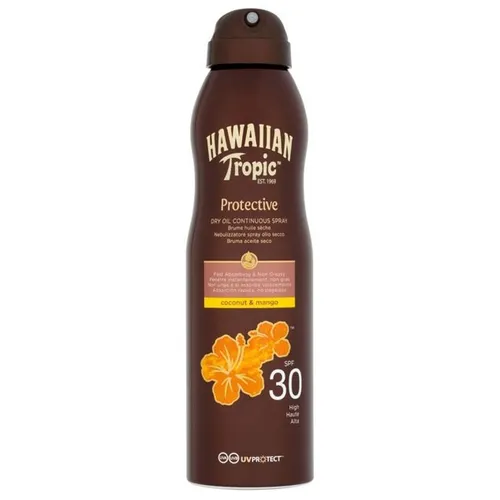 Hawaiian Tropic Protective Dry Spray Oil SPF 30 (Olejek ochronny do opalania w sprayu)