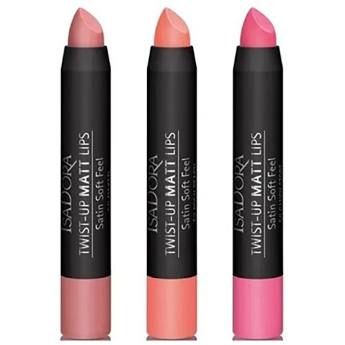 IsaDora Twist - Up Matt Lips (Matowa szminka do ust w kredce)