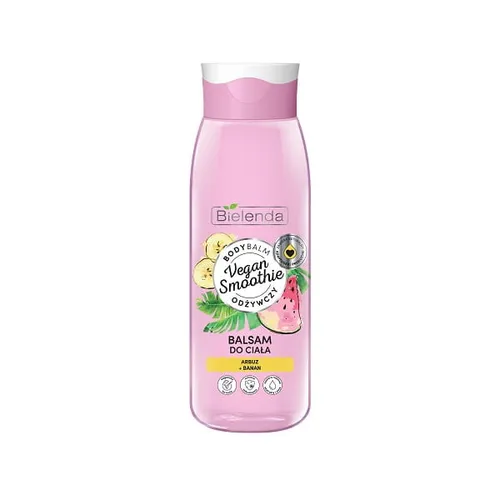 Bielenda Vegan Smoothie, Odżywczy balsam do ciała `Arbuz + banan`