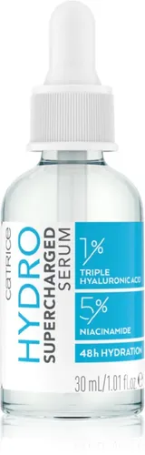Catrice Hydro Supercharged Serum 1% Triple Hyaluronic Acid & 5% Niacinamide (Intensywne serum nawilżające (nowa wersja))