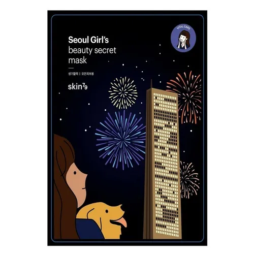 SKIN79 Seoul Girl's, Beauty Secret Mask Vital Care (Rewitalizująca maska w płachcie)