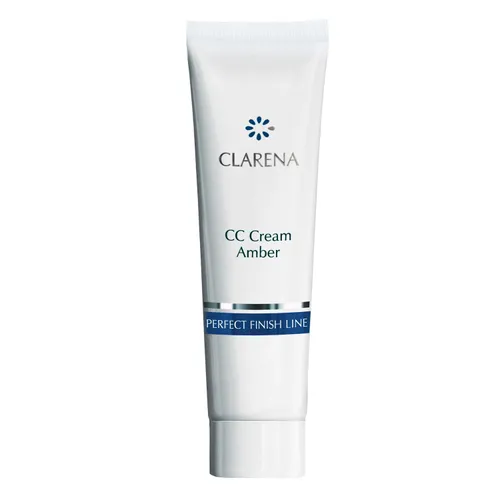 Clarena Perfect Finish Line, CC Cream Amber (Kryjący krem - podkład do cery naczyniowej)
