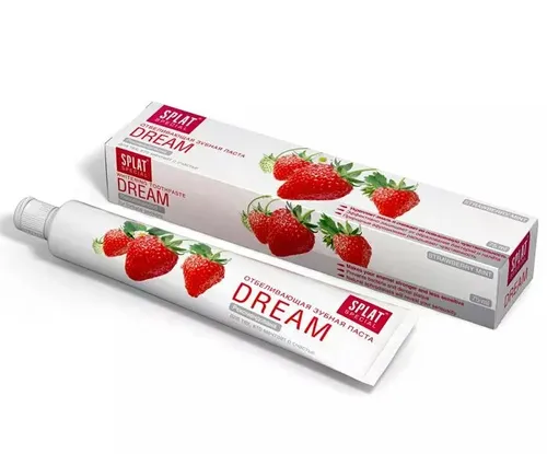 Splat Special Dream, Wybielająca pasta do zębów z hydroksyapatytem o smaku truskawkowo-miętowym