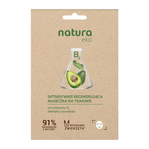 Natura Eko Intensywnie regenerująca maseczka na tkaninie