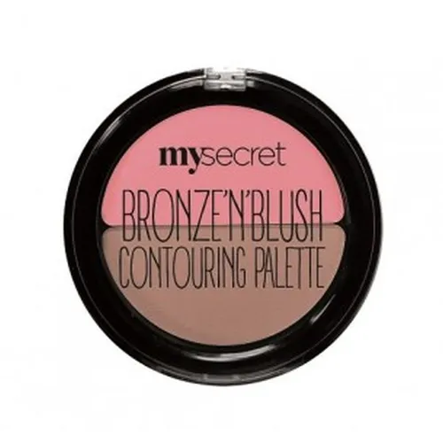 My Secret Bronze'n'Blush Contouring Palette (Zestaw do modelowania konturu twarzy)