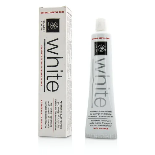 Apivita Whitening Toothpaste with Mastic & Propolis (Wybielajaca pasta do zębów z mastyką  i propolisem)