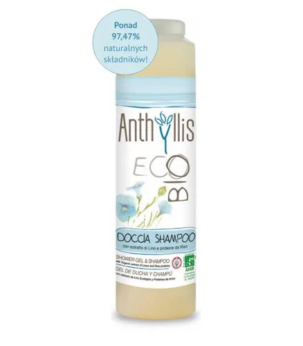 Anthyllis Eco Bio, Doccia Shampoo (Szampon i żel pod prysznic 2 w 1)
