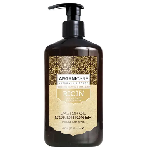 Arganicare Ricin, Castor Oil Conditioner (Odżywka stymulująca porost włosów z olejem rycynowym)