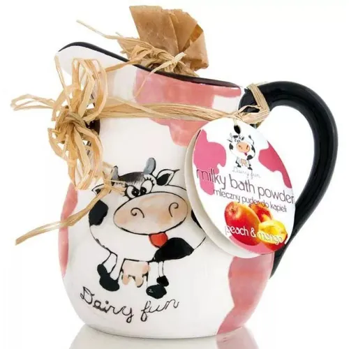 Dairy fun Milky Bath Powder (Mleczny puder do kąpieli w dzbanku)