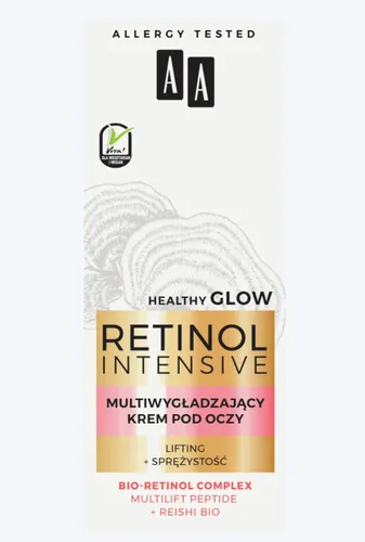 AA Retinol Intensive, Multiwygładzający krem pod oczy `Lifting + sprężystość` - 2