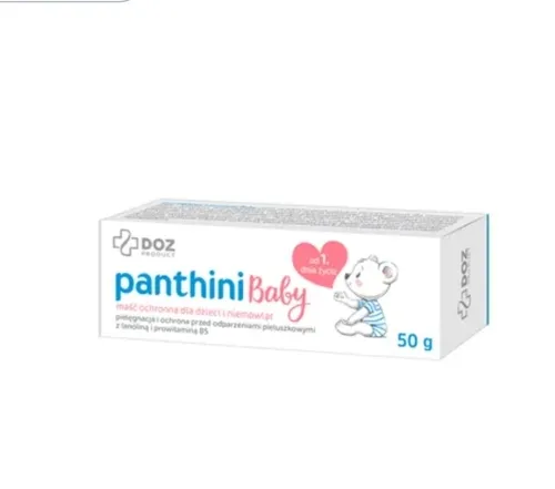 DOZ Panthini Baby, Maść ochronna dla dzieci i niemowlą
