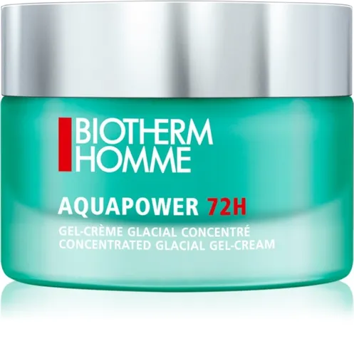 Biotherm Homme, Aquapower 72H Gel-Creme Glacial Concentre (Żelowy krem nawilżający)