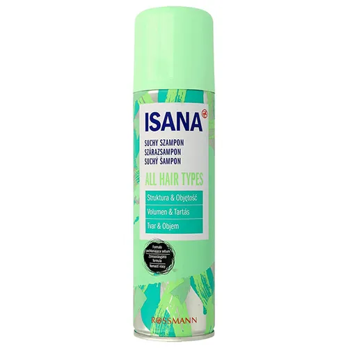 Isana Hair, Trocken Shampoo (Suchy szampon do włosów `Struktura i objętość` (nowa wersja)) - 1