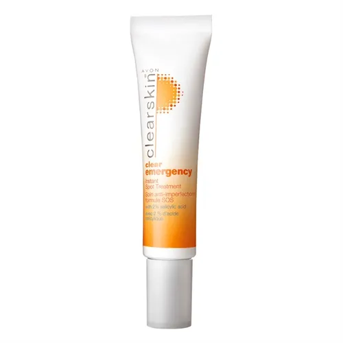 Avon Clearskin, Clear Emergency, Instant spot treatment (Żel punktowy z 2% kwasem salicylowym)