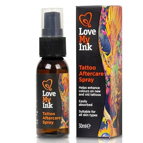 Love My Ink Tattoo Aftercare Spray (Olejek do tatuażu)