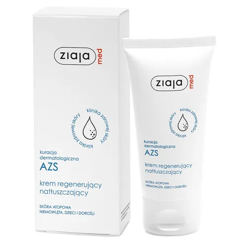 Ziaja Med, Kuracja Dermatologiczna AZS, Krem regenerujący natłuszczający - 1