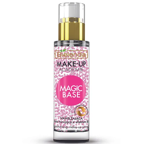 Bielenda Make-up Academie, Magic Base, Nawilżająca baza tonująca z efektem BB