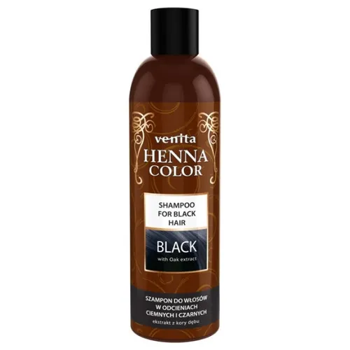Venita Henna Color, Shampoo for Black Hair (Szampon do włosów ciemnych i czarnych (nowa wersja))