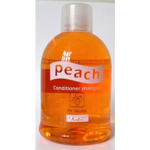 Kallos Peach Conditioner Shampoo (Łagodny szampon do włosów o zapachu brzoskwiniowym)