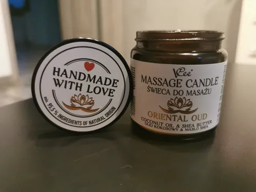 VCee Oriental Oud Massage Candle (Świeca do masażu)