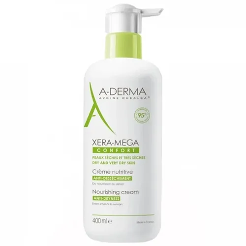 A-Derma Xera-Mega Confort, Crema Nutritive Anti-dessechement (Krem odżywczy przeciw wysuszaniu do twarzy i ciała)