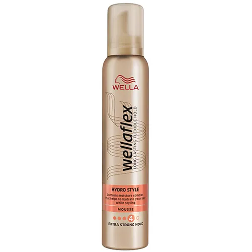 Wella Wellaflex, Hydro Style, Mousse (Pianka z kompleksem nawilżającym bardzo mocno utrwalająca) - 2
