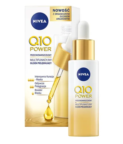Nivea Q10 Power, Przeciwzmarszczkowy multifunkcyjny olejek pielęgnujący - 3