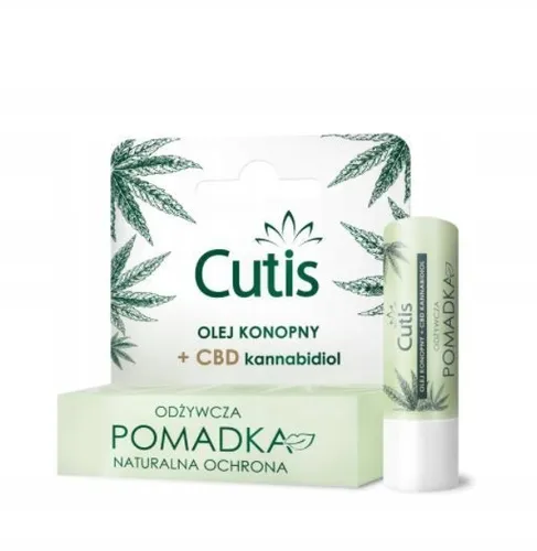 Cutis Odżywcza pomadka z olejem konopnym + CBD