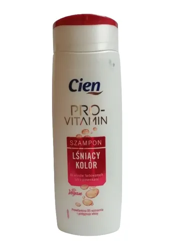 Cien Pro-Vitamin, Lśniący kolor, Szampon  do włosów farbowanych lub z pasemkami