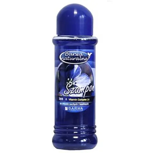 Barwa Barwa Naturalna, Szampon do włosów suchych i łamliwych `Len & Vitamin Complex LA`