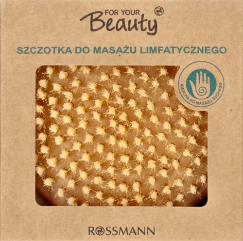For Your Beauty Szczotka do limfatycznego masażu ciała - 1