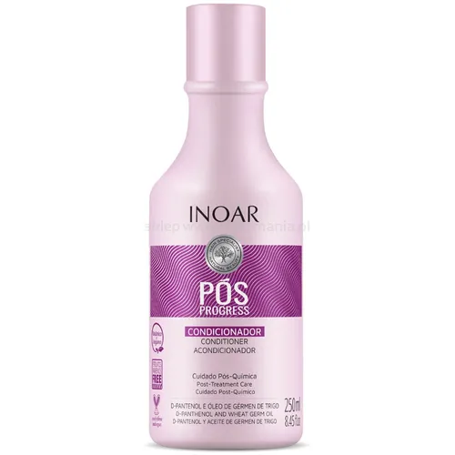 Inoar Pos Progress, Conditioner (Odżywka po zabiegu keratynowego prostowania)