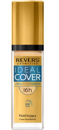 Revers Cosmetics Ideal Cover, Longlasting Makeup 16h (Długotrwały podkład silnie kryjący) - 1