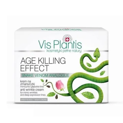 Vis Plantis Age Killing Effect, Krem na zmarszczki mimiczne i głębokie linie [Anti- Wrinkle Face Cream - Krem do twarzy przeciw zmarszczkom na dzień] - 2