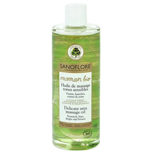 Sanoflore Maman Bio, Huile de Massage zones Sensibles (Olejek do masażu stref wrażliwych dla kobiet w ciąży)