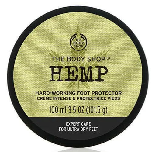 The Body Shop Hemp, Foot Protector (Krem ochronny do stóp z wyciągiem z Konopii)
