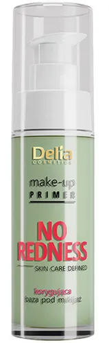 Delia No Redness Skin Care Defined  Make-up Primer (Korygująca baza pod makijaż)